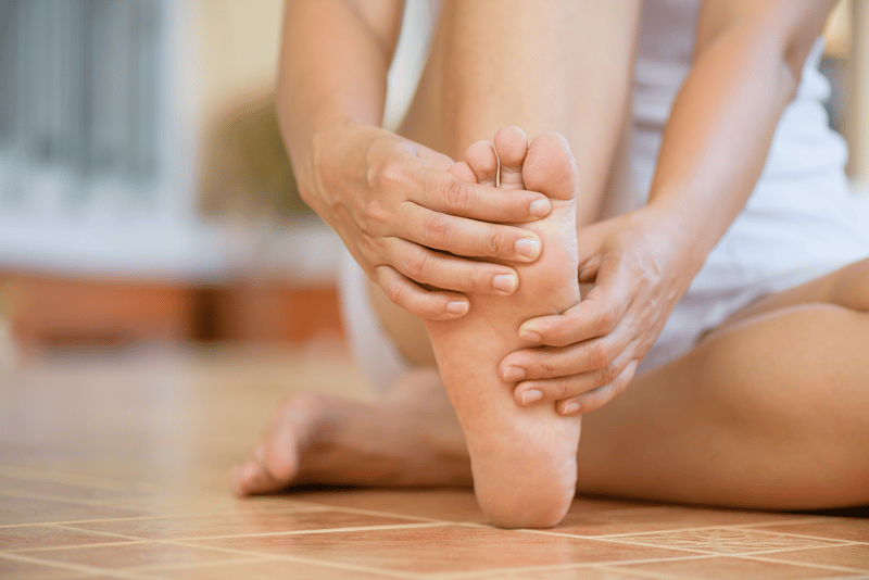 Fysiotherapie bij gevoelloze of dove tenen